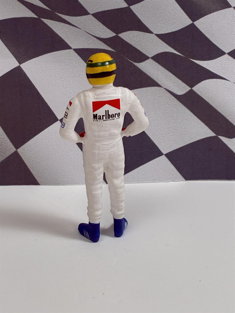 Ayrton Senna Tolmen Figure 1:43 Scale Cartrix CT33