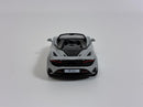 McLaren 750S Spider Cirrus Grey LHD 1:64 Scale Mini GT MGT00973L