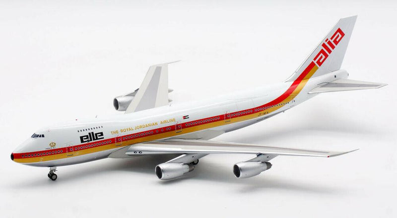 ALIA Royal Jordanian Airline Boeing 747-200 JY-AFA 1:200 flight200 IF742RJ1218P
