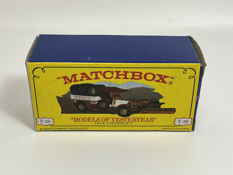 Crossley 1918 Models Of Yesteryear Matchbox Y26D S1