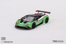 a green and black toy car