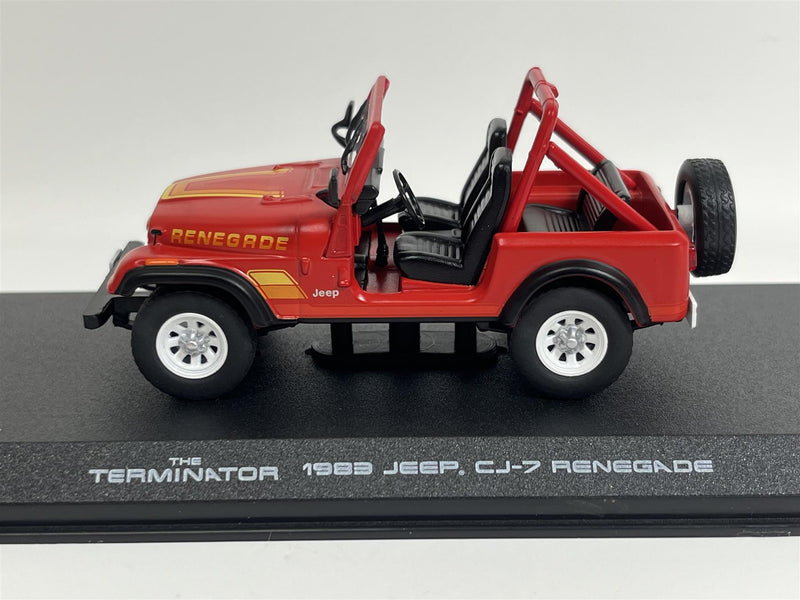 The Terminator 1983 Jeep CJ-7 Renegade 1:43 Scale Greenlight 86533