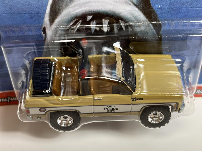 Jaws 1975 Chevy Blazer Custom 1:64 Scale Hot Wheels Real Riders HKC24