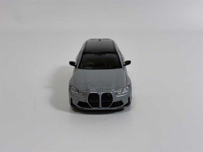 BMW M3 Competition Touring Brooklin Grey RHD 1:64 Scale Mini GT MGT00864R