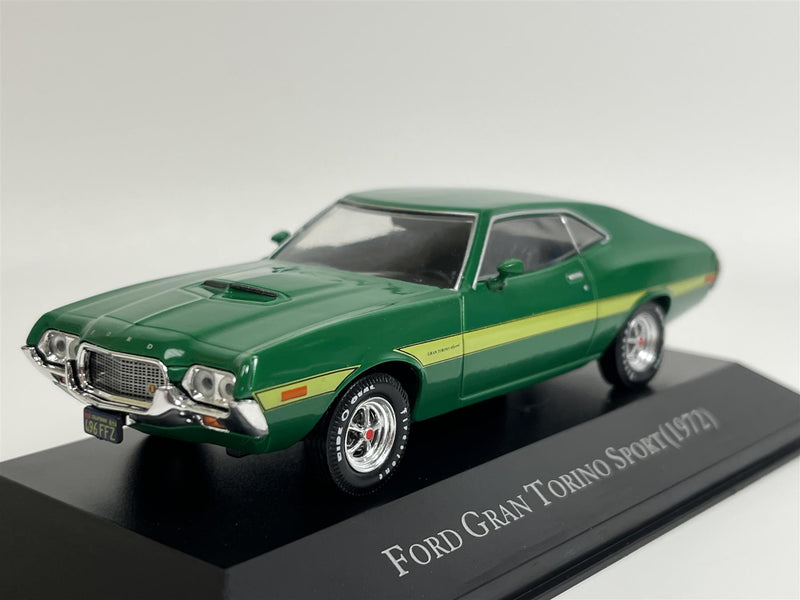 Ford Gran Torino Sport 1972 Green 1:43 American Car Collection MAG PP09