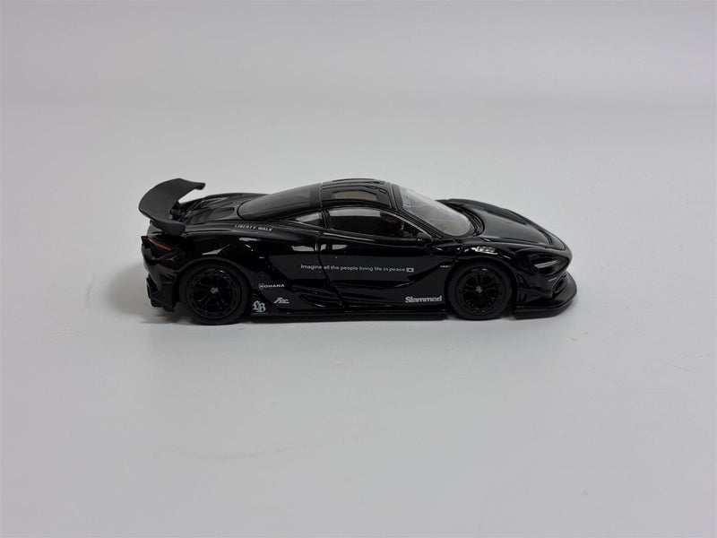 McLaren 720S LB Works Black RHD 1:64 Scale Mini GT MGT00777R
