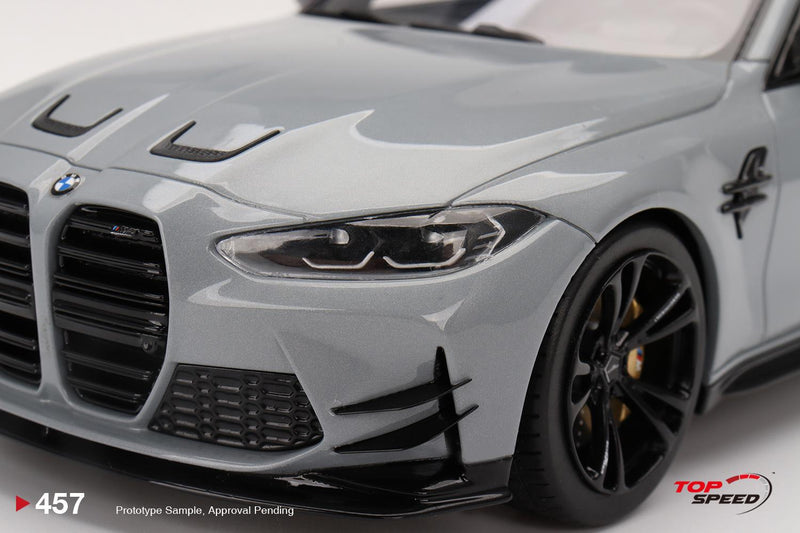 BMW AC Schnitzer M4 Competition G82 Brooklyn Grey Metallic 1:18 Scale TSM TS0457