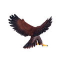 Golden Eagle Bird Toy Figure 15 cm Length Approx Mojo Fun 381051