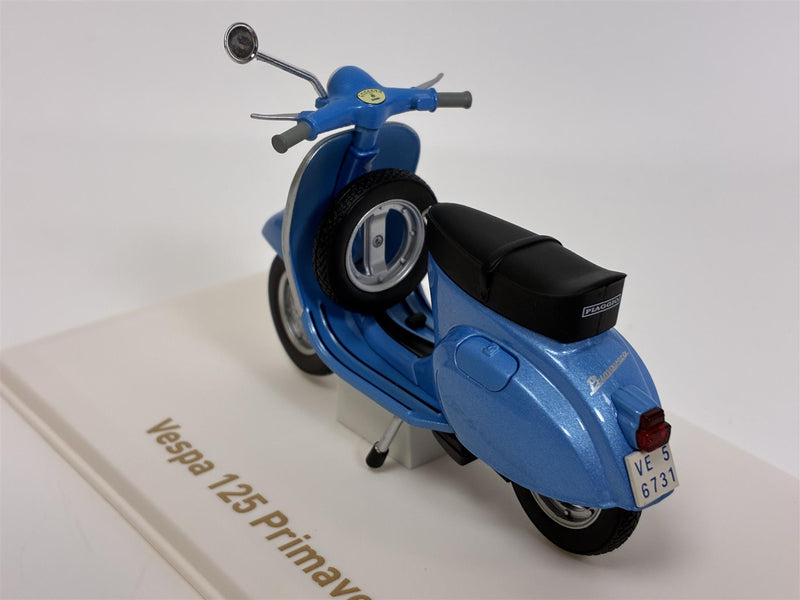 Vespa 125 Primavera Blue Metallic 1:18 Scale Norev 182100