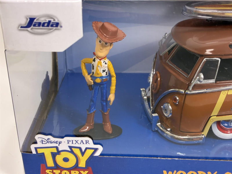 Toy Story Woody Figure and Volkswagen T1 Bus 1:24 Jada 253155000