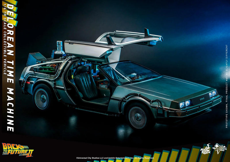 Back To The Future DeLorean Time Machine 1:6 Scale Hot Toys 910430