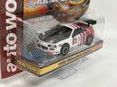 1995 Mitsubishi Eclipse White Red HO Scale Slot Car X Traction Auto World SC378-3