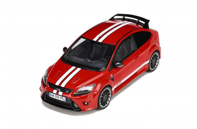 2010 Ford Focus MK2 RS Le Mans Red 1:18 Scale Otto Mobile OT1007