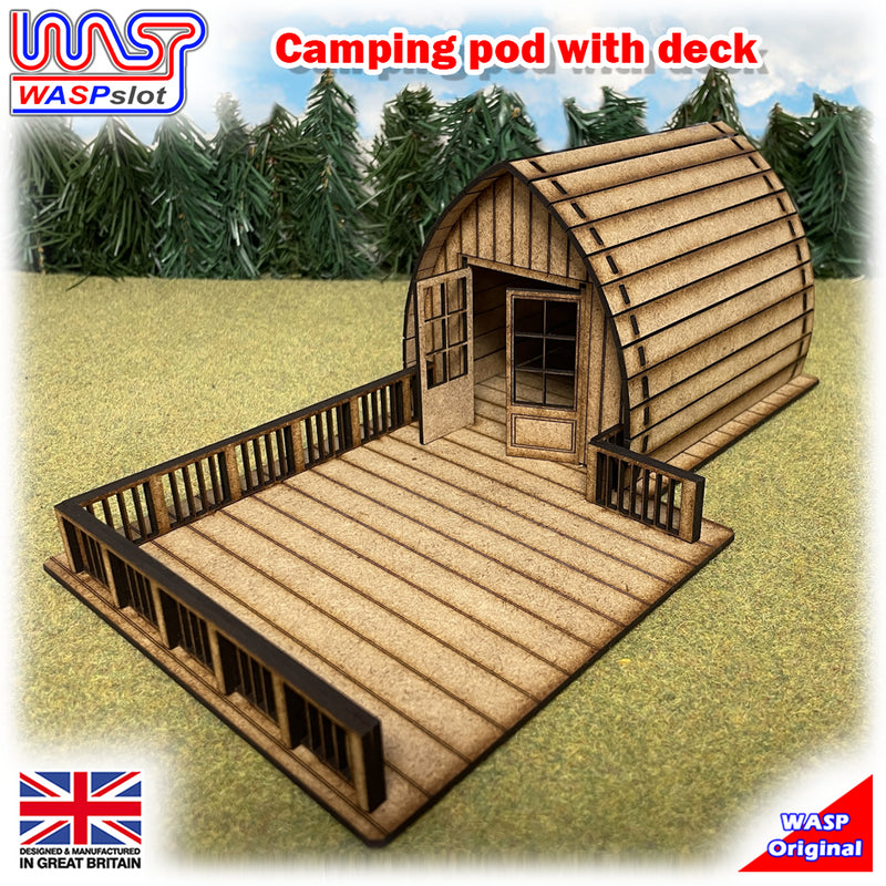 Camping Pod With Deck 1:32 Scale WASP