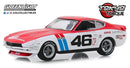 a red and white toy car