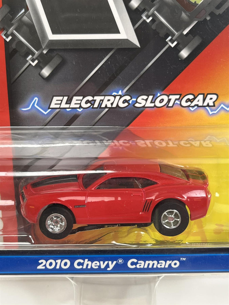 2010 Chevy Camaro Red HO Scale Slot Car X Traction Auto World SC373-5