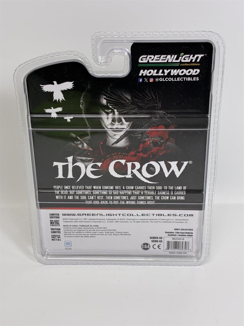 The Crow 1971 Chevrolet Monte Carlo 1:64 Scale Greenlight 62040B