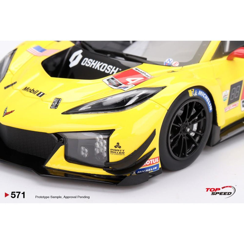 Chevrolet Corvette Z06 GT3.R No.4 2024 IMSA Daytona 24 Hrs 1:18 Scale Topspeed TS0571