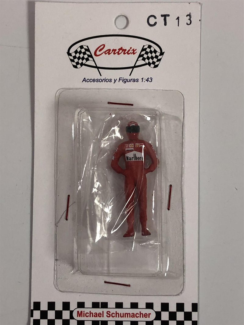 Michael Schumacher Ferrari 2003 1:43 Scale Racing Figure Cartrix CT13