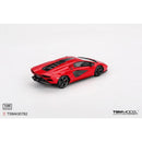 a red sports car on a white background