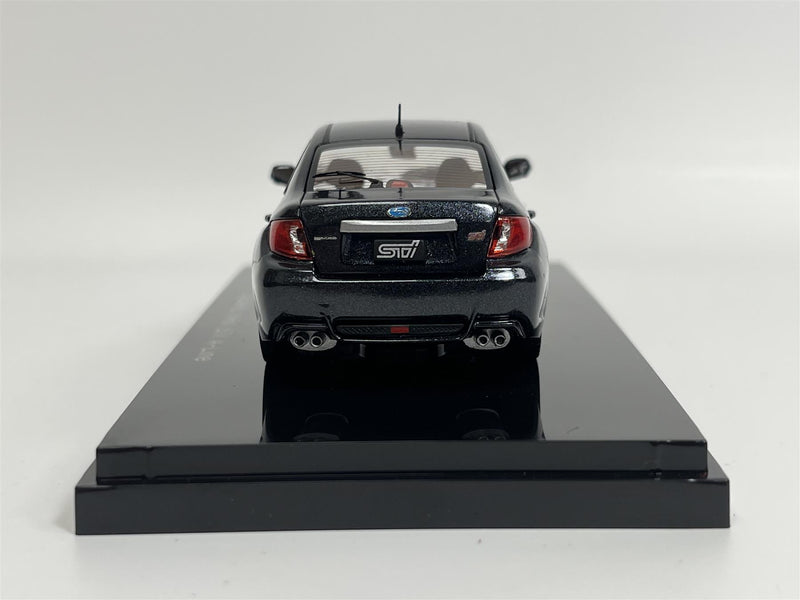 Subaru WRX STI A Line Metallic Grey 1:43 Scale Ebbro 44398