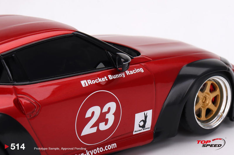 Nissan Fairlady Z RZ34 Pandem Passion Red 1:18 Scale TSM TS0514