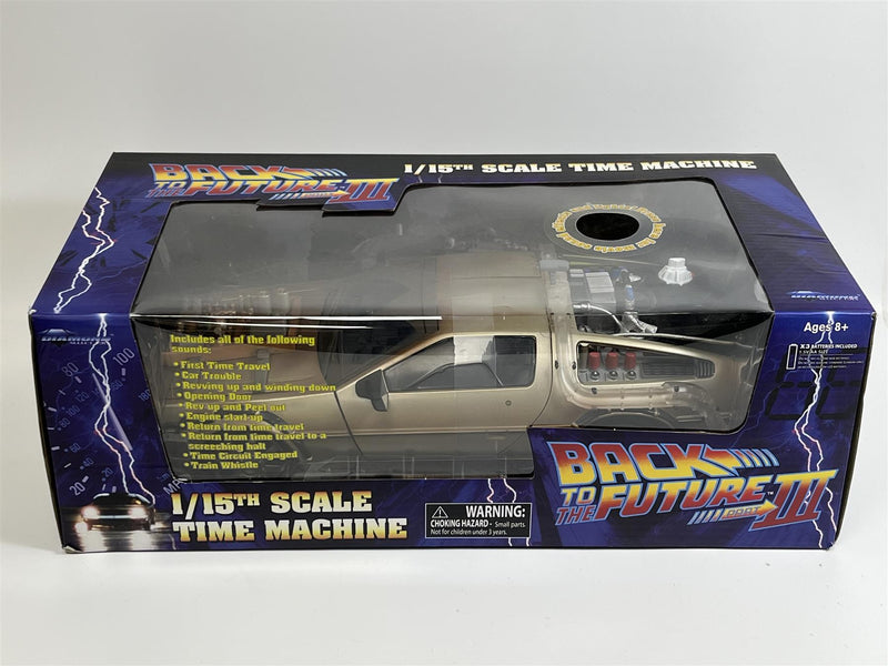 Back To The Future Part III Time Machine Rail Wheels 1:15 Scale Diamond Select 21015