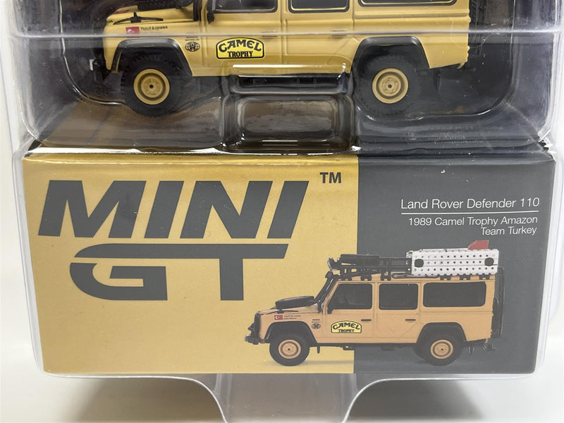 Land Rover Defender 110 1989 Camel Trophy Amazon Team Turkey LHD 1:64 MGT00856 BL