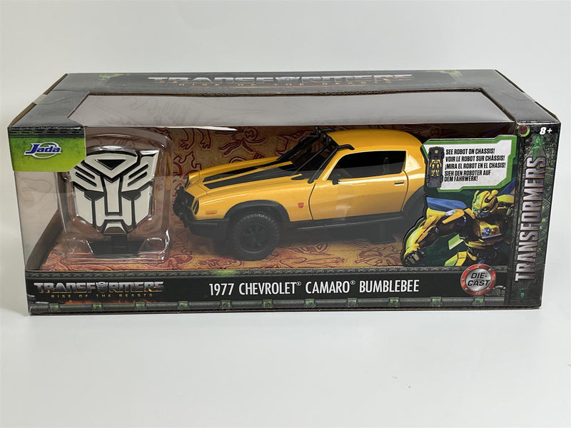 Transformers Rise Of The Beasts 1977 Chevrolet Camaro Bumblebee 1:24 Jada 253115010 34263