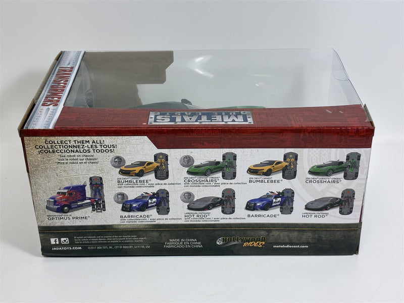 Transformers The Last Knight Crosshairs 2016 Chevy Corvette Stingray 1:24 Jada 98499