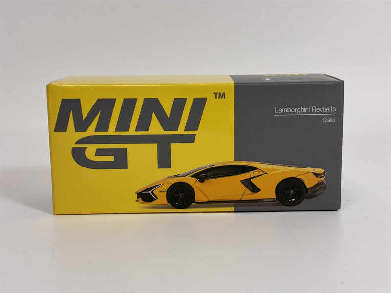 Lamborghini Revuelto Giallo LHD 1:64 Scale Mini GT MGT00886L