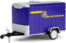 2001 Jeep Cherokee Small Cargo Trailer NYS Police 1:64 Scale Greenlight 32315B