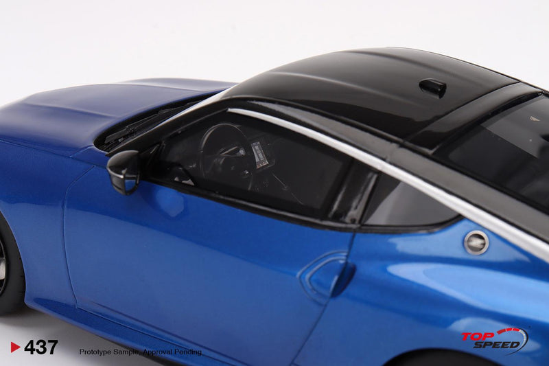 Nissan Z Performance 2023 Seiran Blue LHD 1:18 Scale TSM TS0437