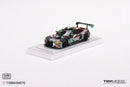 a toy car on a white surface