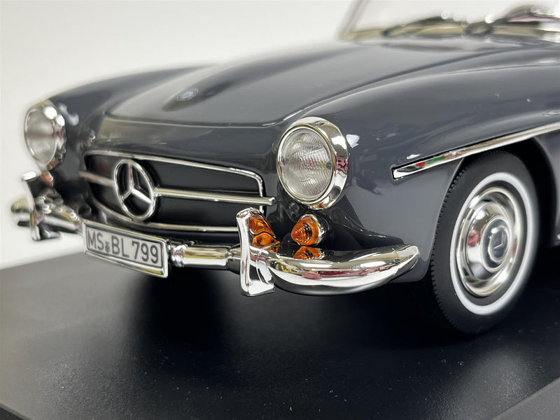 Mercedes Benz 190 SL 1957 Grey 1:18 Scale Norev 183402