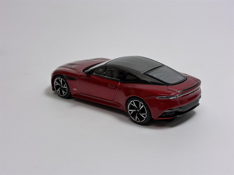 Aston Martin DBS Hyper Red LHD 1:64 Scale Mini GT MGT01065L
