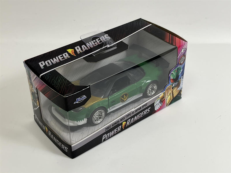 Power Rangers Honda NSX Type R Japan Spec 2002 Green 1:32 Scale Jada 31843