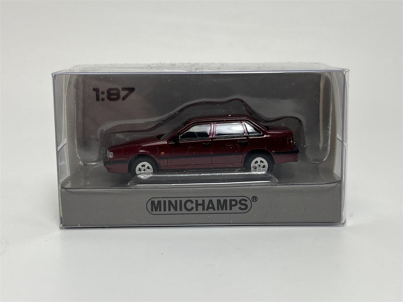 Volvo 850 Saloon 1994 Red Metallic 1:87 Scale Minichamps 870171100