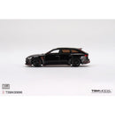 a black car on a white background