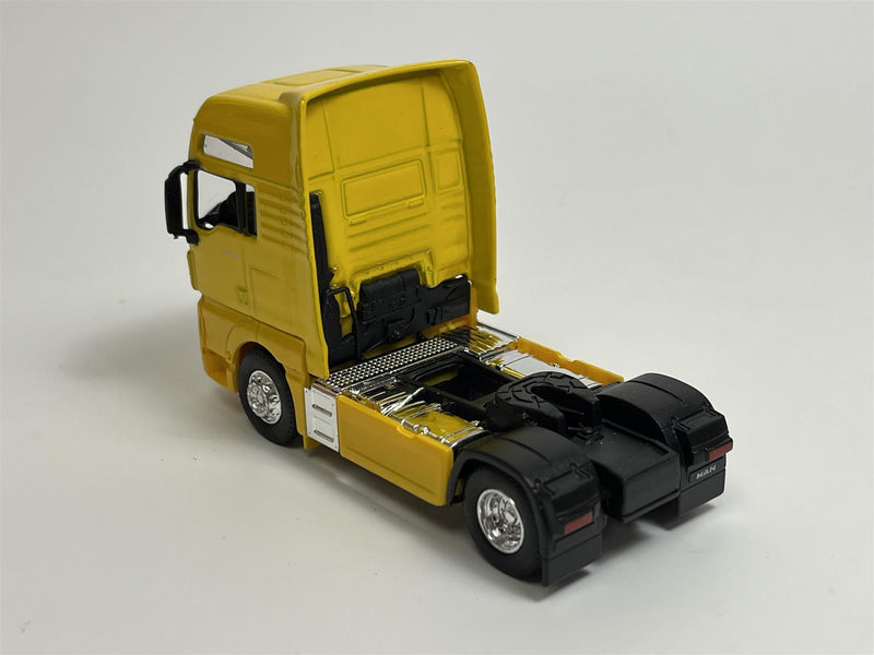 Man TGX XXL Yellow 1:64 Scale Welly Truck Tractor 68010S