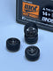 BNDS Custom Wheel Parts Wheel and Tyre Set Gunmetal Grey 1:64 MOT Hobby BC26403SGM