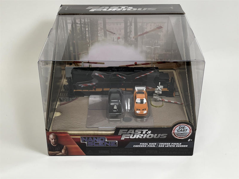 Fast & Furious Final Race Course Finale Nano Scene 1:24 Jada 34915