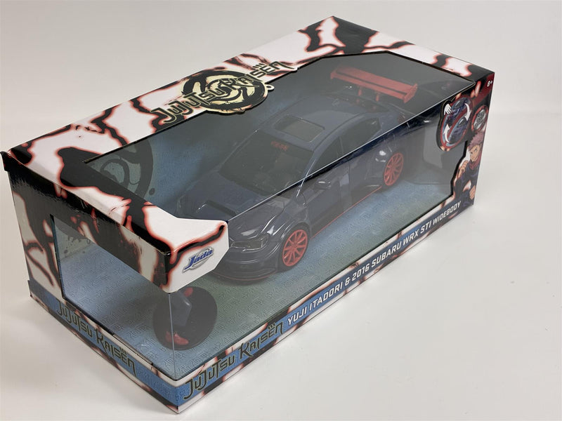 Jujutsu Kaisen 2016 Subaru WRX STI Widebody with Yuju Itadori Figure 1:24 Jada 34714
