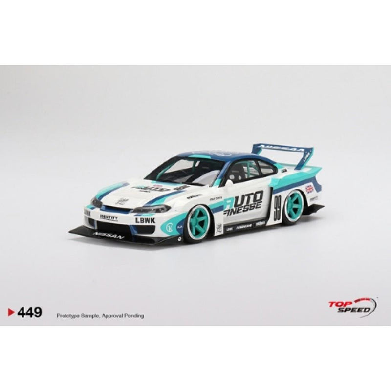 LB-Super Silhouette Nissan S15 Silvia Auto Finesse 1:18 Scale TSM TS0449