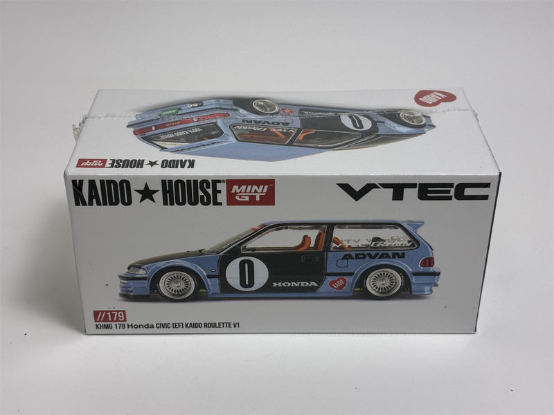 Honda Civic EF Kaido Roulette V1 1:64 Scale Kaido House Mini GT KHMG179