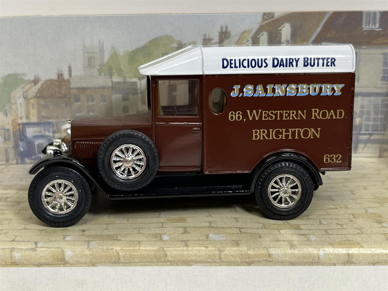 Morris Cowley Van 1929 J.Sainsbury Models Of Yesteryear Matchbox Y19D S2