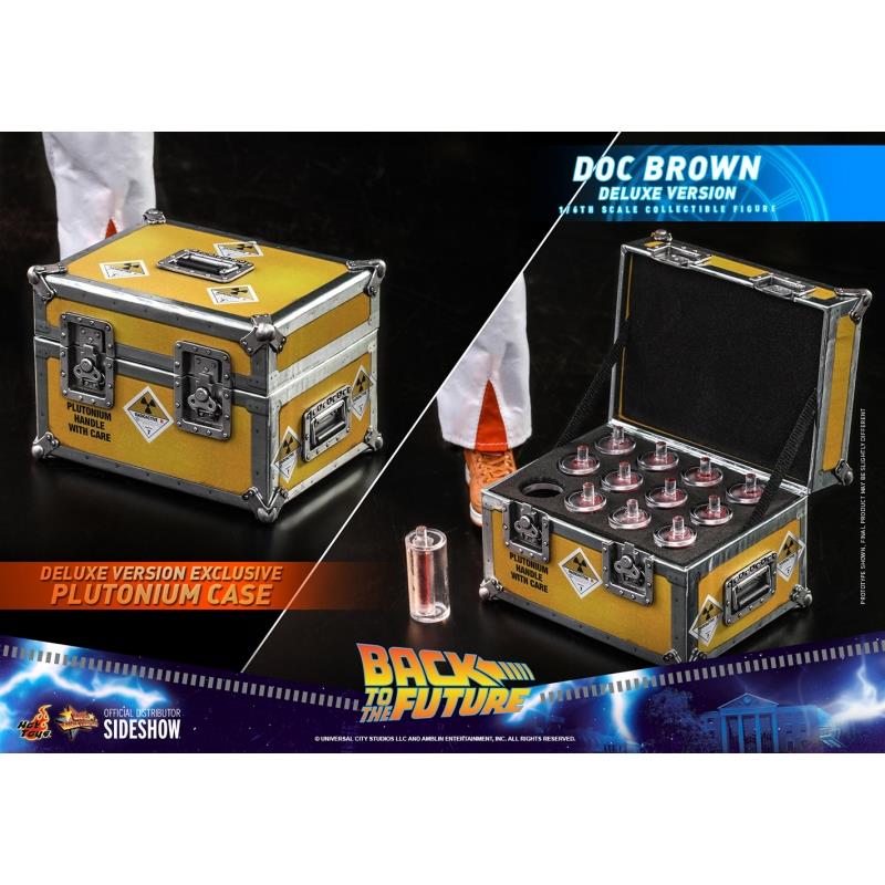 Back To The Future Doc Brown Deluxe Version 1:6 Scale Hot Toys 909291
