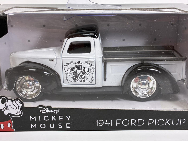 Mickey Mouse Steamboat Willie 1941 Ford Pickup 1:32 Scale Jada 36091