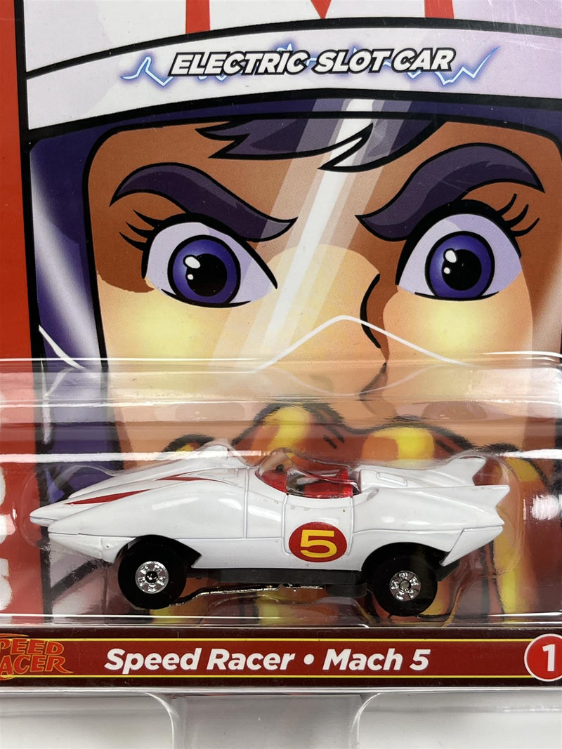 Speed Racer Mach 5 Thunderjet Ultra G HO Scale Slot Car Auto World SC372-1