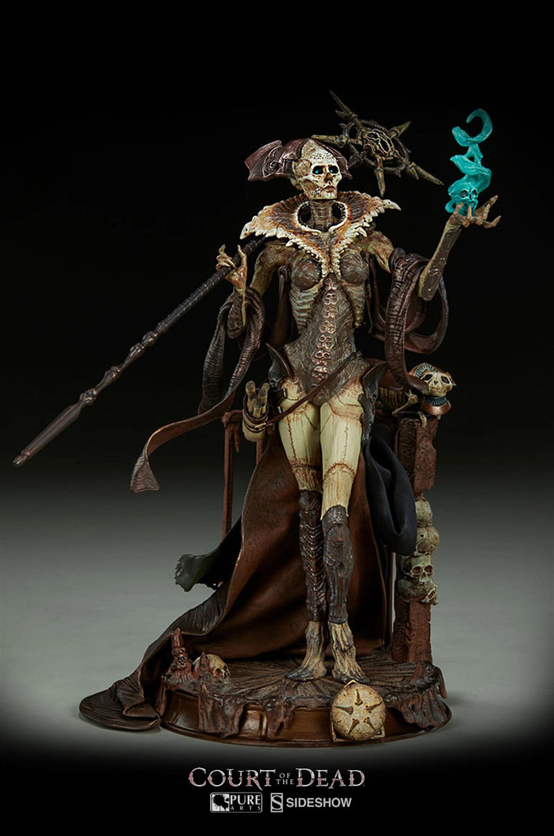 Court of the Dead Xiall, Osteomancer's Vision PVC Statue 1:8 Scale 500065